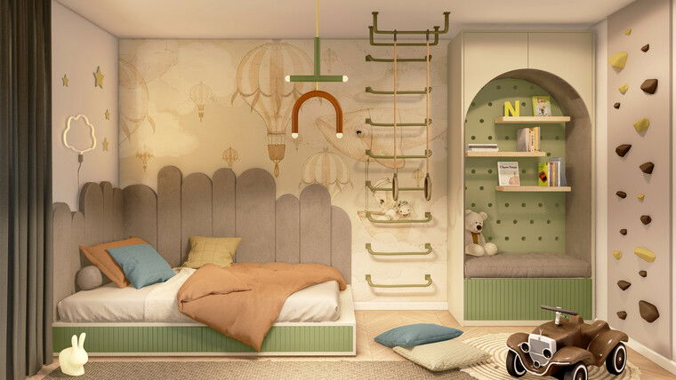 Online design Modern Kids Room by Jovanka V. thumbnail