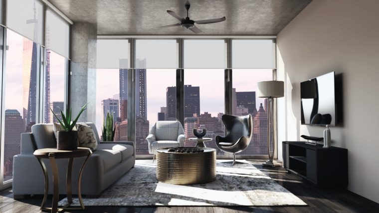 Online design Transitional Living Room by Belal H. thumbnail
