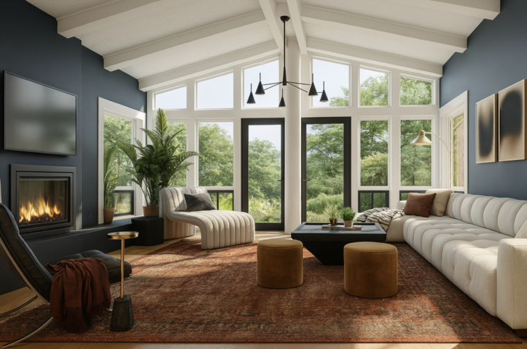 Online design Eclectic Living Room by Stacy D. thumbnail