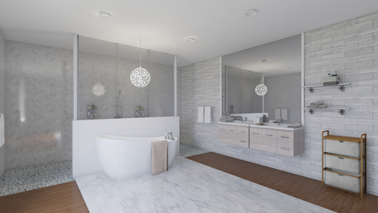 Online design Modern Bathroom by Robert J. thumbnail