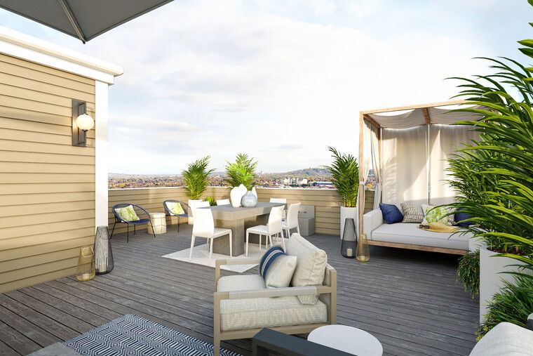 Online design Modern Patio by Berkeley H. thumbnail