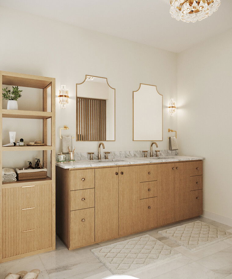 Diseño en línea Baño Glamuroso por Elena F. miniatura
