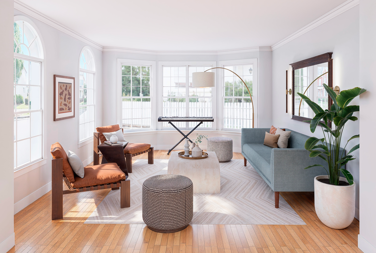 Online design Eclectic Living Room by Lara D. thumbnail