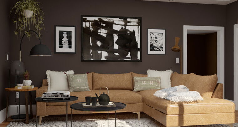 Online design Eclectic Living Room by Briah G. thumbnail