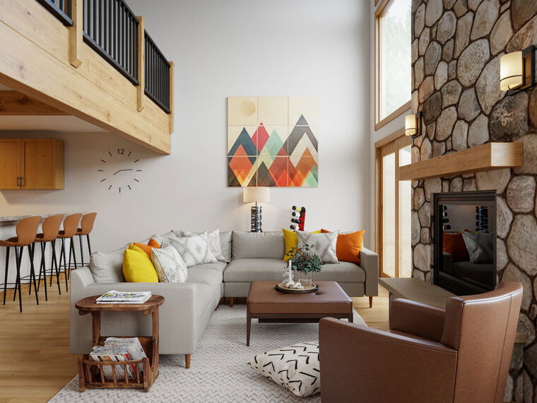 Online design Transitional Living Room by Casey H. thumbnail
