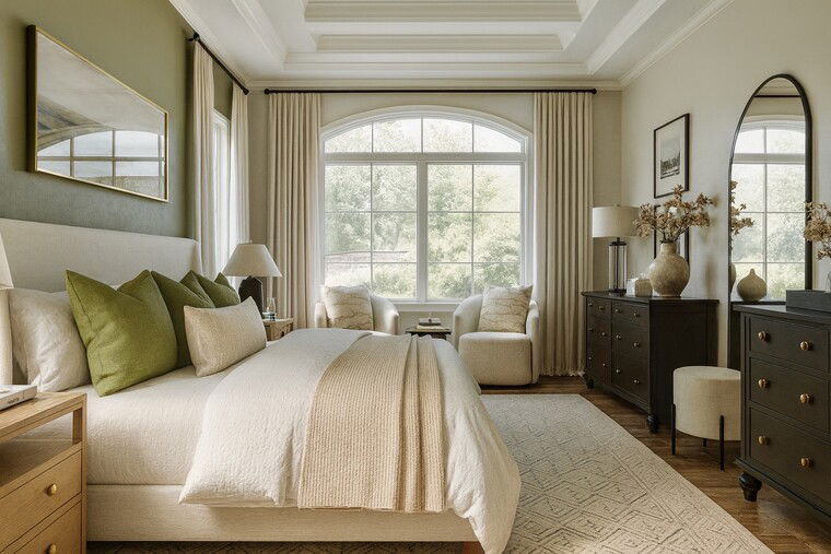 Online design Transitional Bedroom by Marya W. thumbnail