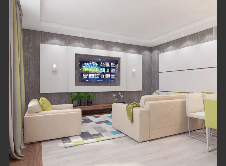 Online design Contemporary Living Room by Luba K. thumbnail