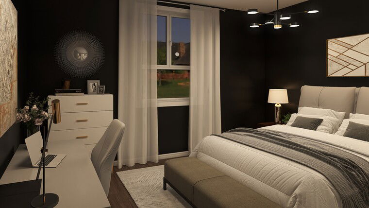 Diseño en línea Dormitorio Moderno por Ivonne O. miniatura