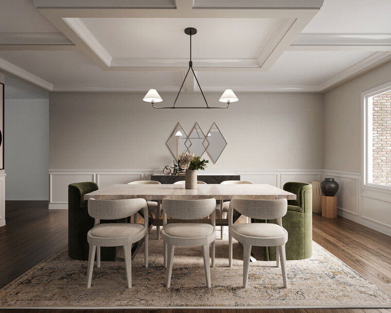 Online design Contemporary Dining Room by Nada M. thumbnail