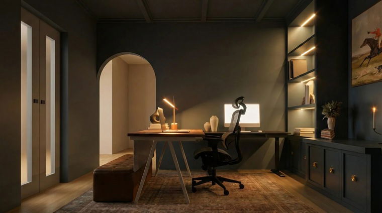 Online design Traditional Home Office by Ashley S. thumbnail