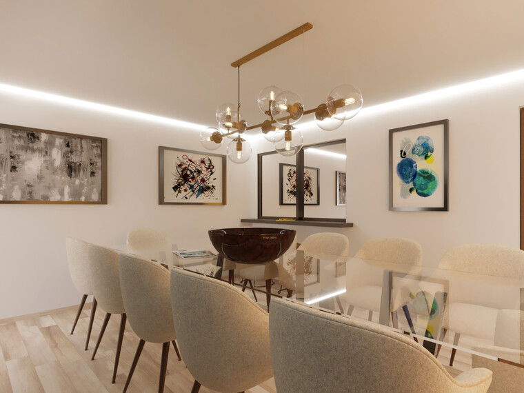 Online design Contemporary Dining Room by Sophia A. thumbnail