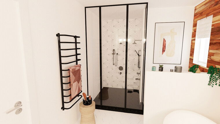 Online design Contemporary Bathroom by Janja R. thumbnail