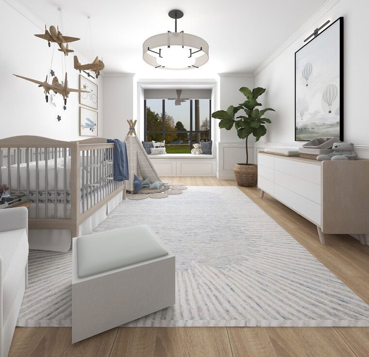 Online design Contemporary Nursery by Kamila A. thumbnail