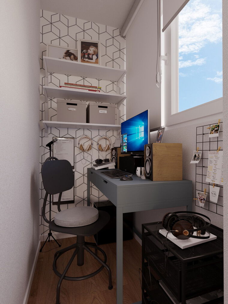 Online design Modern Home Office by Irena P. thumbnail