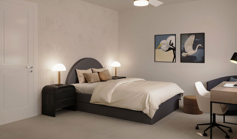 Online design Modern Bedroom by Sierra H. thumbnail