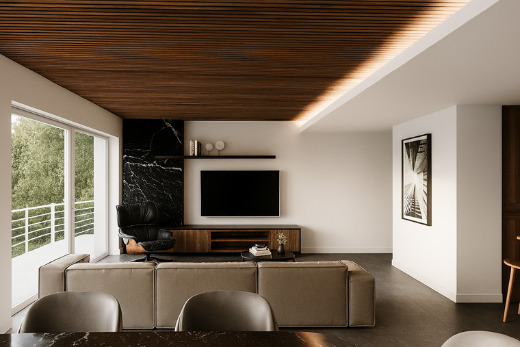 Online design Modern Combined Living/Dining by Marlene R. thumbnail