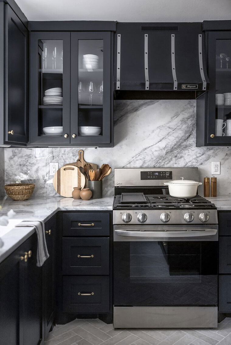 Diseño en línea Cocina Transitional por Rene P. miniatura