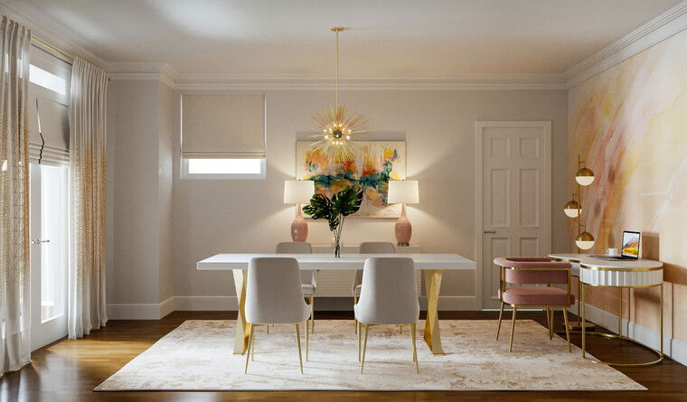 Online design Glamorous Home Office by Theresa W. thumbnail