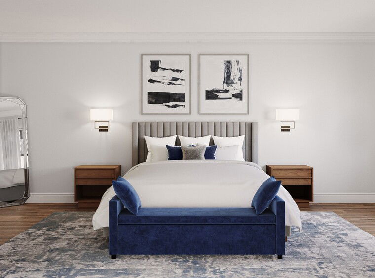 Online design Transitional Bedroom by Lisa D. thumbnail