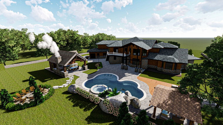 Online design Country/Cottage Patio by Ana I. thumbnail