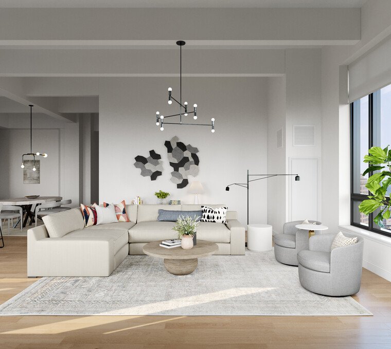 Online design Modern Living Room by Courtney B. thumbnail