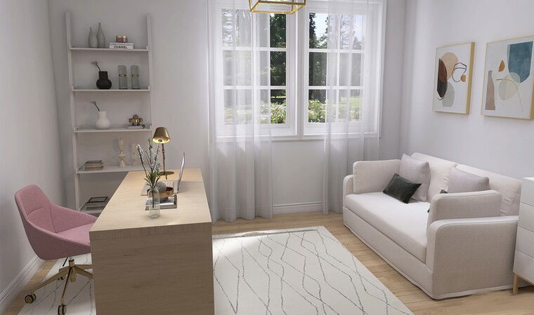 Online design Modern Home Office by Maria M. thumbnail