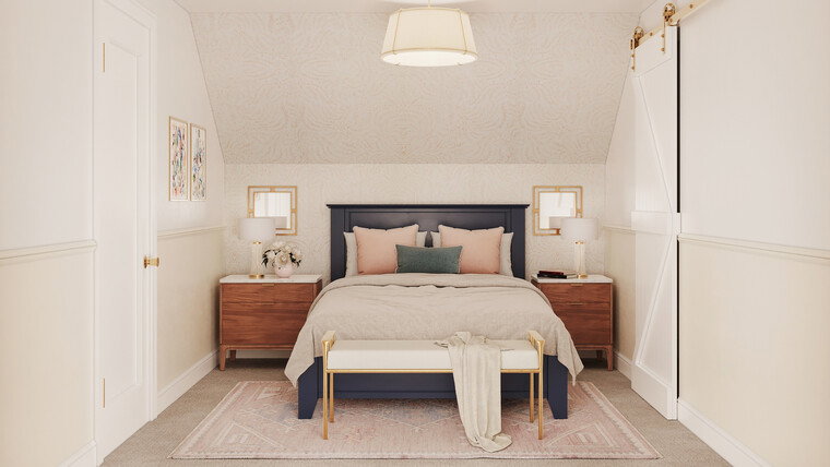 Online design Country/Cottage Bedroom by Barbara C. thumbnail