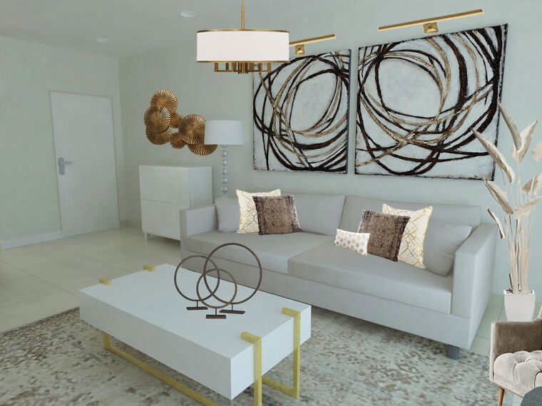 Online design Modern Living Room by Vera B. thumbnail