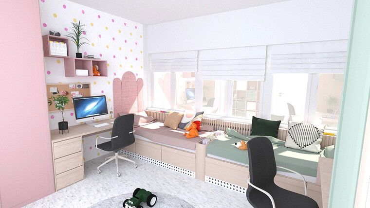 Online design Contemporary Kids Room by Janja R. thumbnail