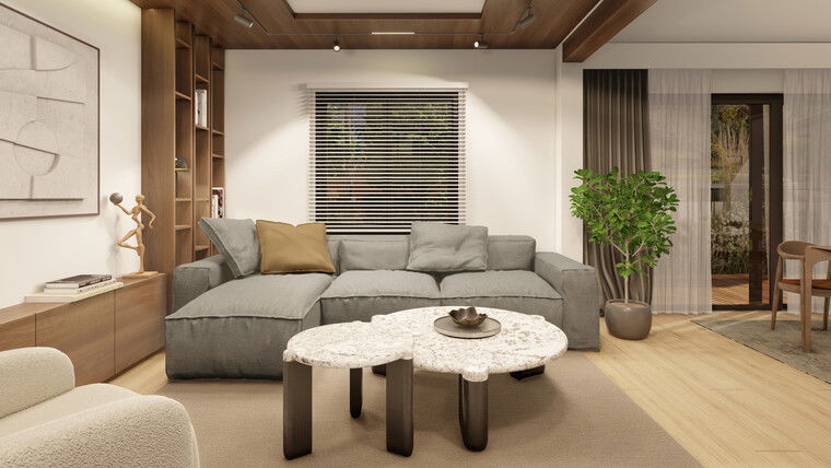 Online design Modern Living Room by Jovanka V. thumbnail