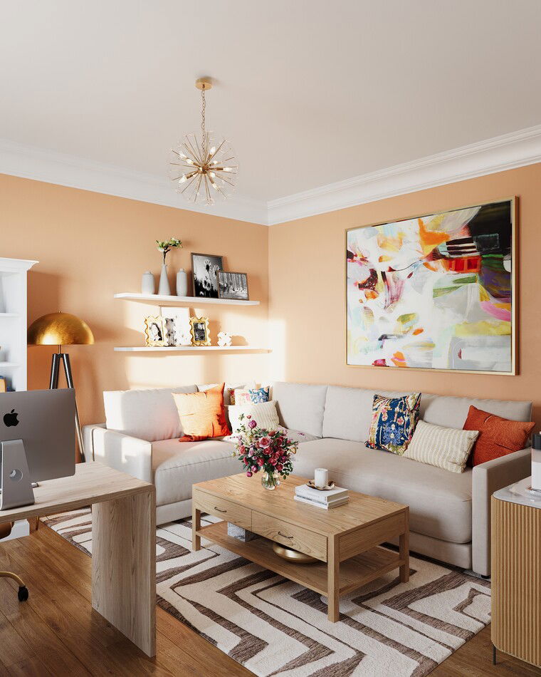 Online design Transitional Home Office by Kamila A. thumbnail