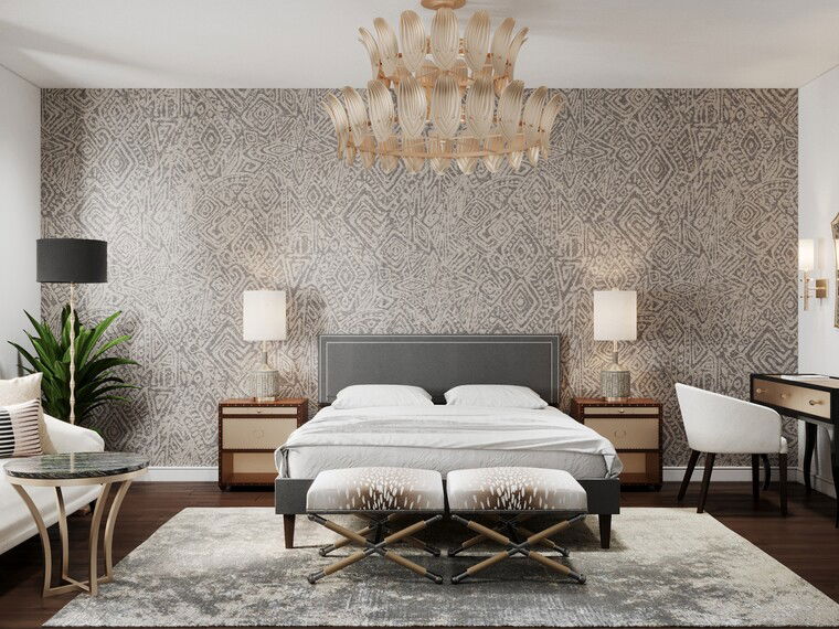 Online design Eclectic Bedroom by Aida A. thumbnail