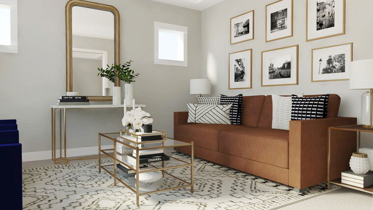 Online design Transitional Living Room by Selma A. thumbnail