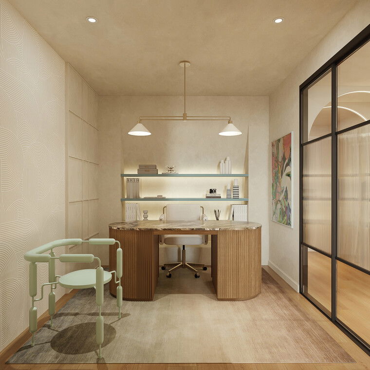 Diseño en línea Hogar/Pequeña Oficina Contemporáneo por Sanaz M. miniatura