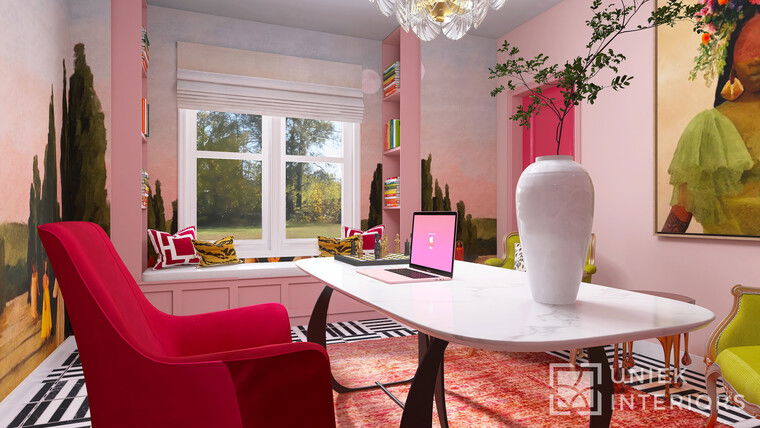 Online design Eclectic Home Office by Sierra G. thumbnail