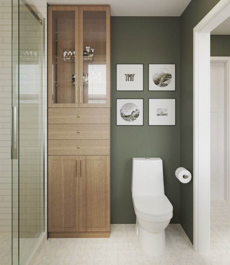 Online design Eclectic Bathroom by Talyana V. thumbnail