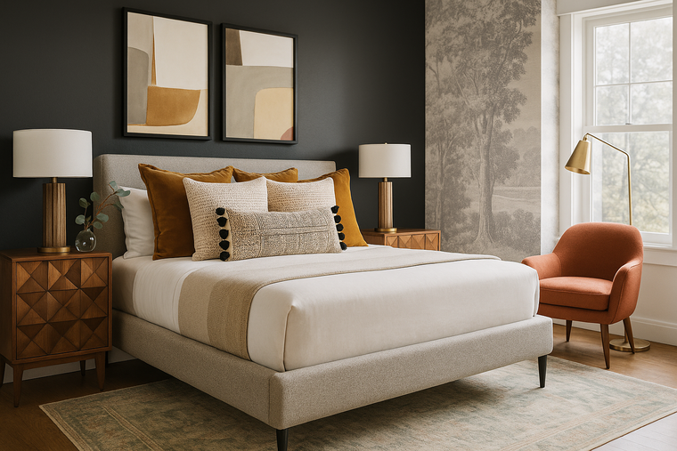 Online design Contemporary Bedroom by Marlene R. thumbnail