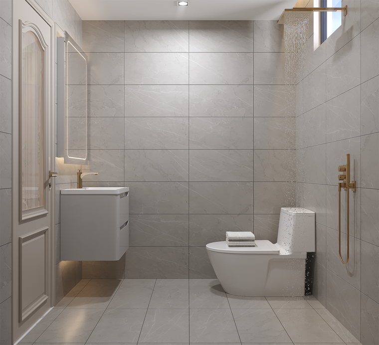 Online design Contemporary Bathroom by Alice H. thumbnail
