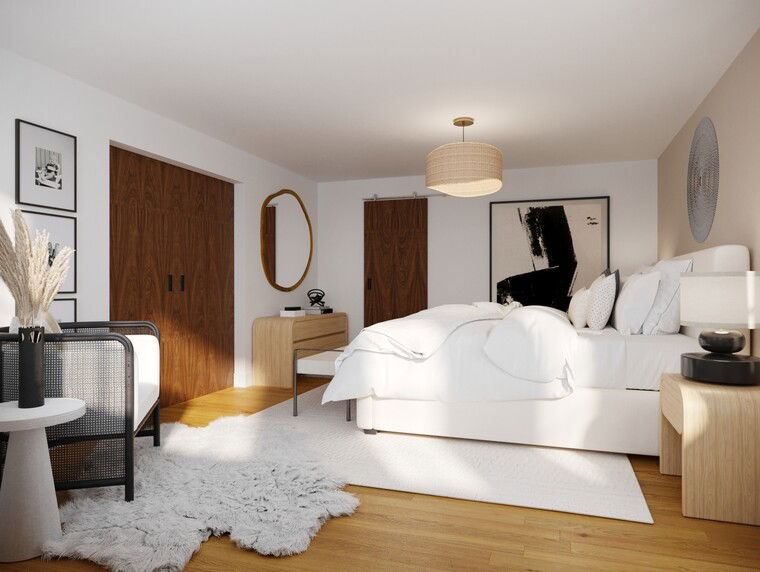 Online design Modern Bedroom by Marine H. thumbnail