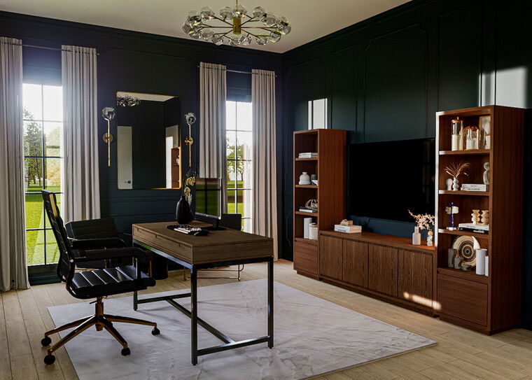 Online design Modern Home Office by Nicholas M. thumbnail