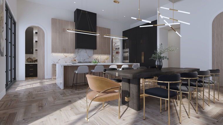 Online design Contemporary Dining Room by Nikola P. thumbnail