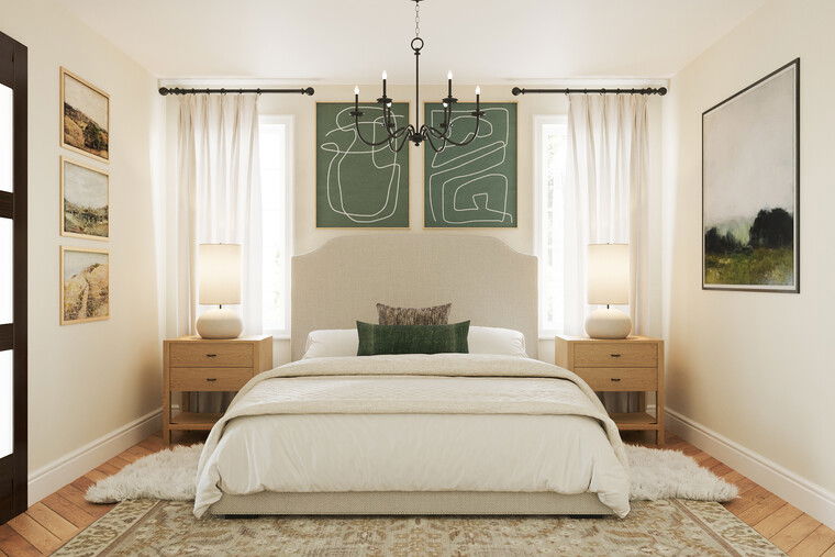 Online design Transitional Bedroom by Jillian M. thumbnail
