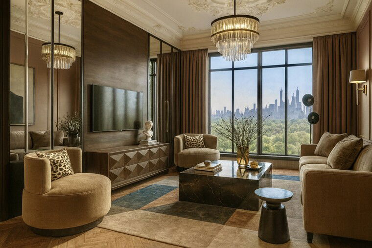 Online design Glamorous Living Room by Marya W. thumbnail
