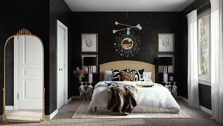 Online design Eclectic Bedroom by Kamila A. thumbnail