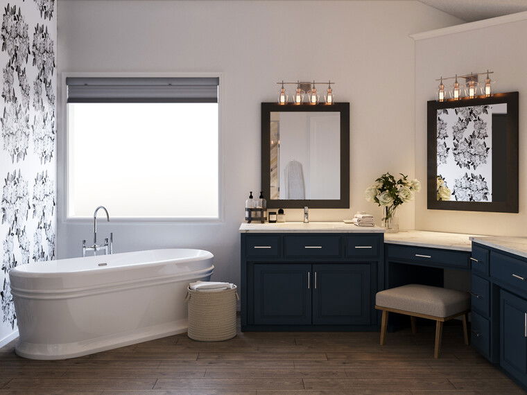 Online design Contemporary Bathroom by Sarah M. thumbnail