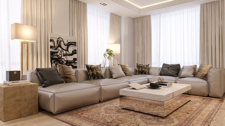 Online design Glamorous Living Room by Mladen C thumbnail