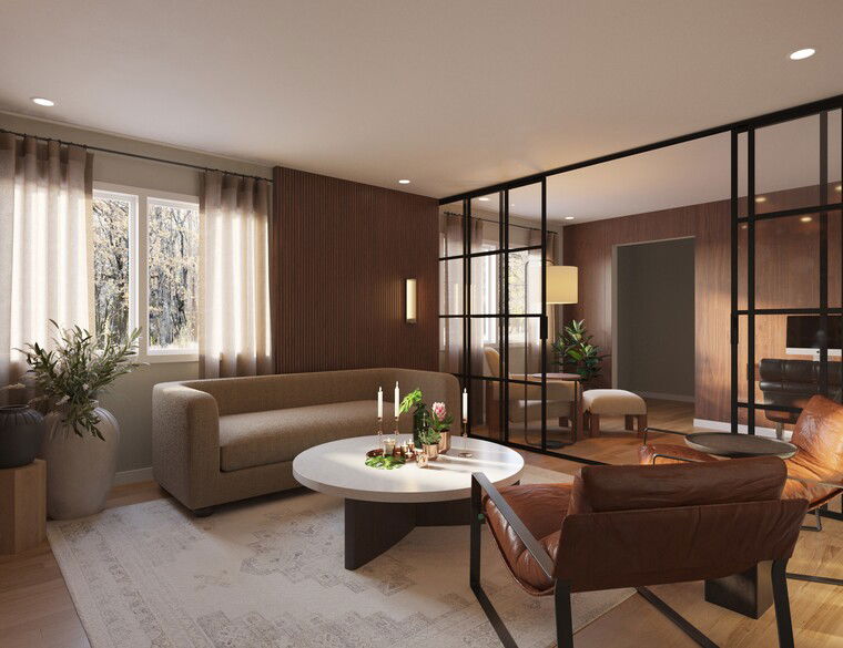 Online design Transitional Living Room by Nada M. thumbnail