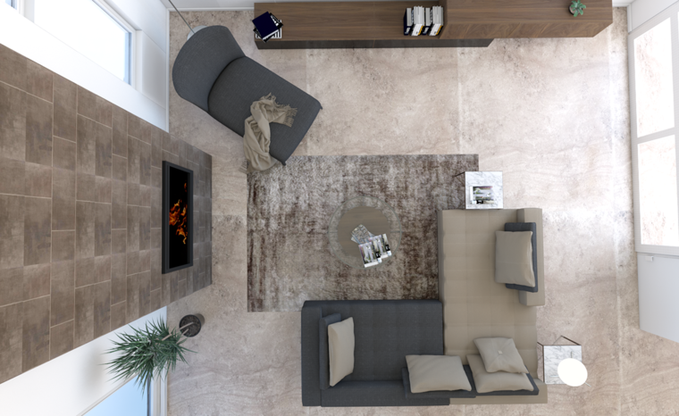 Online design Modern Living Room by Tijana Z. thumbnail