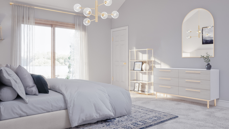 Online design Modern Bedroom by Maria M. thumbnail