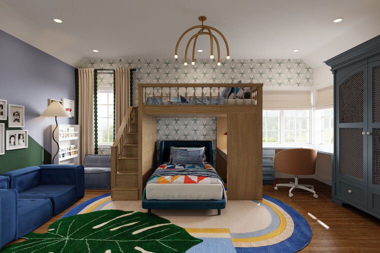 Online design Contemporary Kids Room by Casey H. thumbnail
